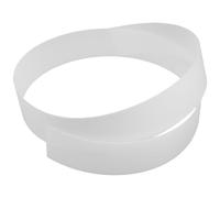 SEWACC LED Strip Light Diffuser Panel 1Mm Thickness Milky White Acrylic Optical Scattering Sheet Flexible LED Tape Light Cover for Uniform Illumination in Wardrobes Cabinets