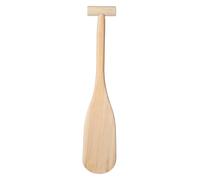 SEWACC Lightweight Wood Oar Paddle for Canoes Wooden Canoe Paddle with Ergonomic Shaped Handle for Comfortable Rowing and Water Sports Adventures