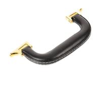 SEWACC Luggage Handle Grip Replacement Comfortable to Touch and Easy to Install Black Leather for Suitcase and Travel Handbag for Toolbox and Bag Accessories