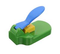 SEWACC Manual Puzzle Embossing Tool Hole Puncher for Precise Jigsaw Die Cutting Cardstock and Photos Safe DIY Crafting Machine for Educational Creativity and Problem-solving Development