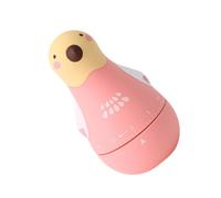 SEWACC Mechanical Kitchen Timer in Parrot Shape Time Reminder Plastic Portable for Student Habit Training