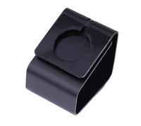 SEWACC Metal Charging Stand Dock for Durable Smartwatch Holder with Slip Pad Compact Multi Device Charging Base for Desk Organization Black