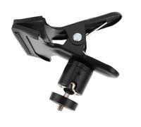 SEWACC Metal Multi Function Flash Reflector Holder Mount Clamp with Screw Swivel Mini Ball Head for Cameras Tripods and Light Stands Durable Heavy Duty Clip for DSLR Photography