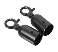 SEWACC Metal Rope Hook, Rope End Hook For Stanchion Posts, Elegant Design, Compatible With Cord Ends, 2pcs For Event Barriers And Busy Venues