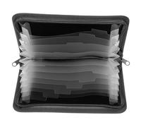 SEWACC Mini Accordion Folder with Zipper Portable Multi Receipt Organizer Compact Document Holder for Business and Travel Versatile File Binder for Cash Cards and Small Items Stylish Grey