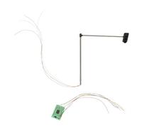 SEWACC Mini Street Lights LED Traffic Signal Lamp Model for Railway Scene Decor Robust Miniature Signal Light with Easy Installation Night Visibility for Sand Table and Train Layout