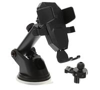 SEWACC Mobile Phone Navigation Stand Car Vent Phone Mount Car Dashboard Black Stretchable Design for Easy Use While Driving