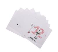 SEWACC Monthly Decal Stickers Lovely Unique Design Assorted Colour 12pcs Paper Material to Commemorate First Year and Track Growth, Keepsakes for Sharing on Social Media for Babies