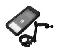 SEWACC Motorcycle Phone Holder with Rotation Adjustable Bike Phone Mount Bag for Outdoor Cycling Durable Design for Secure Navigation Scenic Rides