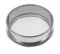 SEWACC Multi Functional Stainless Steel Fine Mesh Sieve for Ceramic Glaze and Flour Straining Durable Round Strainer for Kitchen Pottery and Industrial Use with Easy to Handle Design
