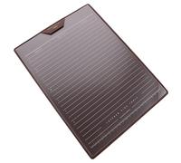 SEWACC Multifunctional Office Desk Pad Protector Coffee PU Leather Writing Mat with Mouse and Keyboard Surface for Laptop Workstation Non Slip Business Supply Accessory