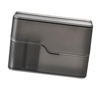 SEWACC Multifunctional Plastic Table Storage Box Cosmetic Box 16.4X11X9Cm Desktop Storage Rack Simple Creative Design for Office Table and Living Room