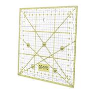 SEWACC Multifunctional Quilt Ruler with Grid Lines Premium Sewing Ruler for Precise Patchwork Cutting for Quilting and Crafting Left Right Hand Use