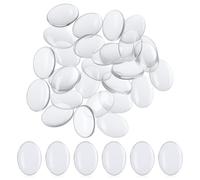 SEWACC Nail Color Display Beads Glass Material 30Pcs Lightweight Manicure Showing Board for Nail Salons and Beauty Enthusiasts