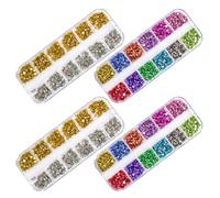 SEWACC Nail Studs Metal Cone Rivets for DIY Manicure Decor Halloween Party Salon Punk Goth Nail Art Jewels Supplies