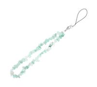 SEWACC Natural Crystal Phone Charm Strap Lightweight Decorative Phone Accessory with Wrist Lanyard Lost Multi Function Gemstone Chain and Bags