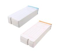 SEWACC Office Factory Attendance Cards of Cardboard Clocking for Recording Work Hours Suitable for Various Machines and Double Sided