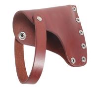 SEWACC Outdoor Axe Cover Durable Leather Protector with Snap Buttons for Camping and Hiking Fit for Hatchets Practical Accessory for Bushcraft Enthusiasts