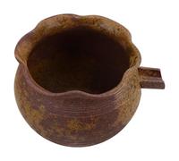 SEWACC Outdoor Ceramic Waterfall Fountain Jar for Garden Patio Courtyard Water Feature Spitter Tabletop Fountain Ornament