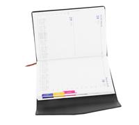 SEWACC Pages Thick Paper for Ink Prevention Portable Scheduling Book for Office Home Quick Navigation Tabs for Important Dates and Events