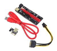 SEWACC Pcie Graphics Card Extension Cable for Laptop Gpu Mining Rig Pvc and Copper Material, Boosts Gaming Performance and Ensures Uninterrupted Connection for Multimedia Enthusiasts