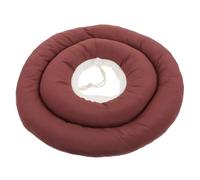 SEWACC Pet Collar for Cats and Kittens Anti-bite Protective Neck Soft Comfortable Elizabethan for Wound Healing and Scratch Prevention Wine Red