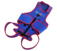 SEWACC Pet Spinal Support Vest for Dogs, Adjustable Canine Lumbar Stabilizer Harness with Chest Strap, Medium Size Calming Suit to Prevent Cervical Spondylosis and Support Mobility