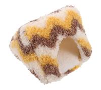 SEWACC Pet Warm Bed Cozy Small Hamster Bed for Winter Shelter for Small Pets like Mice Chinchillas and Sugar Gliders