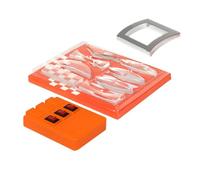 SEWACC Physics Optical Experiment Kit for Educational Use Convex and Concave Lenses, Triangular Prism, Multifunctional Light Source, and Reflector Science Experiment Supplies for Learning