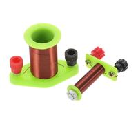 SEWACC Physics Teaching Solenoid Coil with Copper Wire for University and High School Physics Courses, Demonstrating Faraday's Law of Induction, User-friendly Plastic and Metal Material