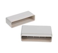 SEWACC Plastic Cryovial Tube Holder Sample Tube Storage Box 5-lattice Freezer Organizer Lab Storage for Scientific Research Units