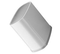 SEWACC Plastic Trash Can with Press Lid Wastebasket 7.1x5.1x10.2inch Pp Multi-functional Stylish Compact Design Household Waste Bin for Bathroom and Living Room