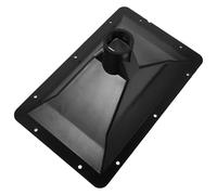 SEWACC Plastic Tweeter Speaker Horn with 26mm Throat and Internal Thread, Waterproof Loudspeaker Accessory for Cabinet and Stage Use, for Open Air Events and Conference Rooms
