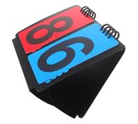SEWACC Portable Manual Scoreboard Flipper with Large Pvc Flip Numbers, Maximized Visibility for Basketball and Table Tennis for Outdoor Events and Practice Fields