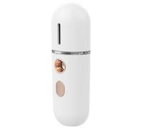 SEWACC Portable Nano Mist Facial Steamer Hydrating Mister Handheld Beauty Care Device White for Moisturizing and