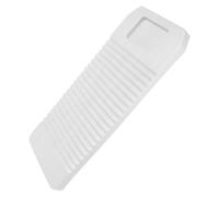 SEWACC Portable Plastic Washboard for Laundry with Hanging Hole, Thicker more Abs Material, Handheld Design for Travel and Camping Use, for Socks and Underwear Cleaning