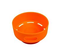 SEWACC Portable Silicone Protective Case with Strong Suction Cup Base for Generation Reusable Gel Pad Design Full Access Cover for Home and Travel Orange