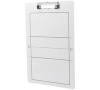 SEWACC Portable Volleyball Coaching Board Pvc White Match Equipment