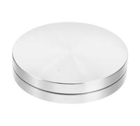 SEWACC Precision Alloy Ceramic Turntable Manual Rotating Disc Wheel for Pottery Trimming Sculpting with Smooth Surface Easy Clean Stable Spin for Clay Artists and Craftsmen