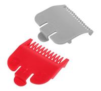 SEWACC Professional Hair Clipper Guards Set Small Colored Plastic Hair Cutting Comb for Precise Styling