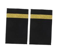 SEWACC Professional Shoulder Boards for Airline Captain Uniform Lightweight Aviation Epaulets with Refined Stitching for Flight Cosplay and Aviation Role Identification