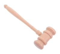 SEWACC Professional Wooden Judge Gavel Durable Hammer for Courtroom Use Efficient Striking Tool for Lawyers Civil Criminal Trials Reliable Judicial Instrument