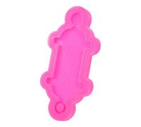 SEWACC Puerto Rico Style Epoxy Resin Molds Kings Silicone Moulds for DIY Jewelry Keychain Bookmark Crafting Flexible Silicone Material for Easy Demolding and Precise Detailing