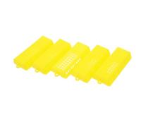 SEWACC Queen Rearing Cage Tool 5 Pcs Yellow Plastic with User-friendly Design and Sturdy Construction , Easy to Clean for Beekeeping Supplies for Outdoor Beekeepers