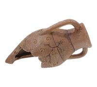SEWACC Realistic Reptile Cave Hideout Ornament for Small Turtles Lizards Frogs Gecko Tank Accessory Natural Cozy Retreat Safe Habitat Decoration