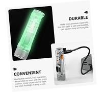 SEWACC Rechargeable Mini LED Keychain Flashlight Lumens Adjustable Zoom Focus Tiny Torch Light with Hook Durable Portable Security Light for Outdoor Night Use