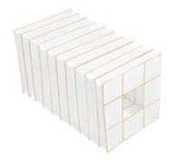 SEWACC Rectangular Origami Paper Lampshade Replacement Simple Light Cover for Household Lamp Decor Easy Installation Stylish Farmhouse Design for Warm Bedroom Ambiance