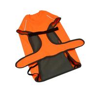 SEWACC Reflective Waterproof Dog Cold Weather Coat Orange Xl, Windproof Autumn Winter Pet Jacket for Large Breeds Like Golden Retriever and Labrador