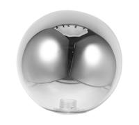 SEWACC Replacement Light Globes Glass Globe Lampshade with Grey Glass Dome Design, Easy Installation Spherical Lamp Shade for Modern Decorative Lighting Fixtures and Stylish Home Use
