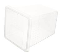 SEWACC Reptile Pet Breeding Box Box for Tarantula Practical Enclosure Spider Terrarium Vertical Design Lid for Small Animals Showing